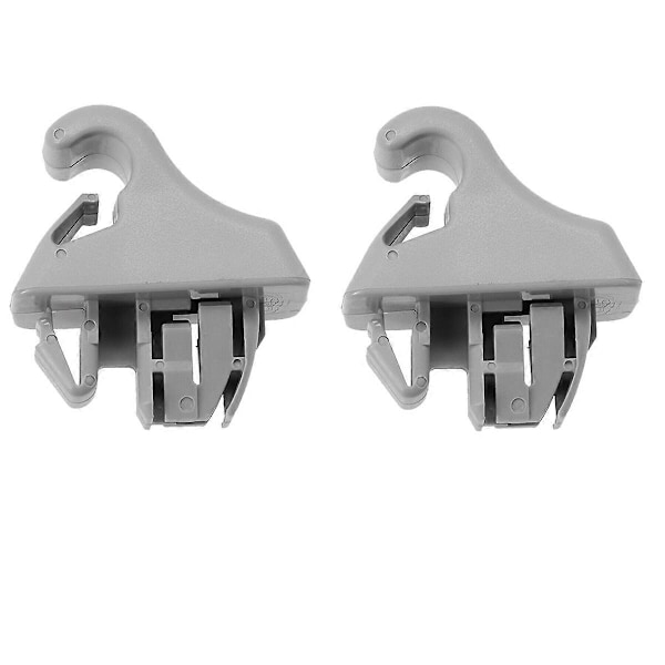 2 st Solskydd Krok Hållare Clip MR779704 MR779705 för Mitsubishi Montero MK3 Pajero 2000-2006 Solvis Gray
