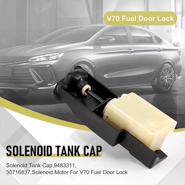 Brændstofdæksellås, påfyldningsklap, solenoidemotor til Volvo V70 S60 S80 XC70 XC90 9483311 30716837 30612