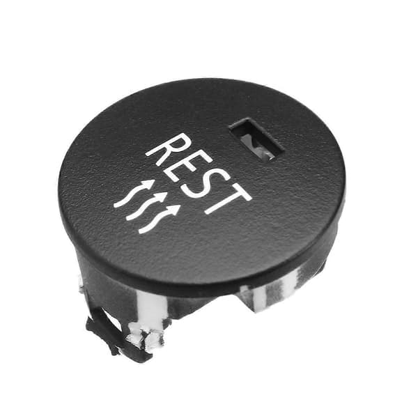 1 Set/6 st Central Air AC Panel Switch Button för BMW 5 6-serie E60 E61 E63 E64 61319250196 OFF MAX