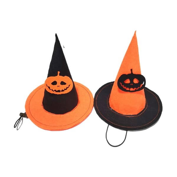 Flagermusvinger kostume til kæledyr, sjovt Halloween-hat-tilbehør til hund og kat, sorte vinger S Hat 2