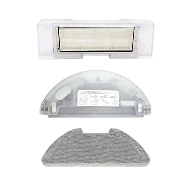 Vanntank Støvboks Moppeklut for XiaoMi Mi Robot Støvsuger-Mopp 2 Lite 2 Pro MJSTL MJST1S MJST1SHW BHR5044EU Tilbehør
