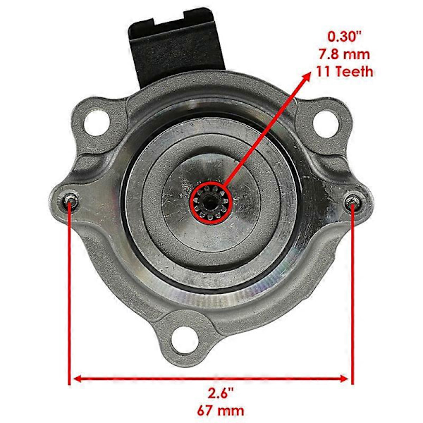 Skift Motor Samling Starter 31300-HP5-601 430-58007 til Honda 2007-2021 TRX420FA /FE/TE/FPA/FPE, TR