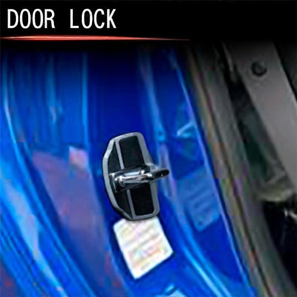 4 Set TRD Dörrstabilisator Dörrlås Skydd Lås Skydd för Subaru Alla Serier BRZ XV Forester Le