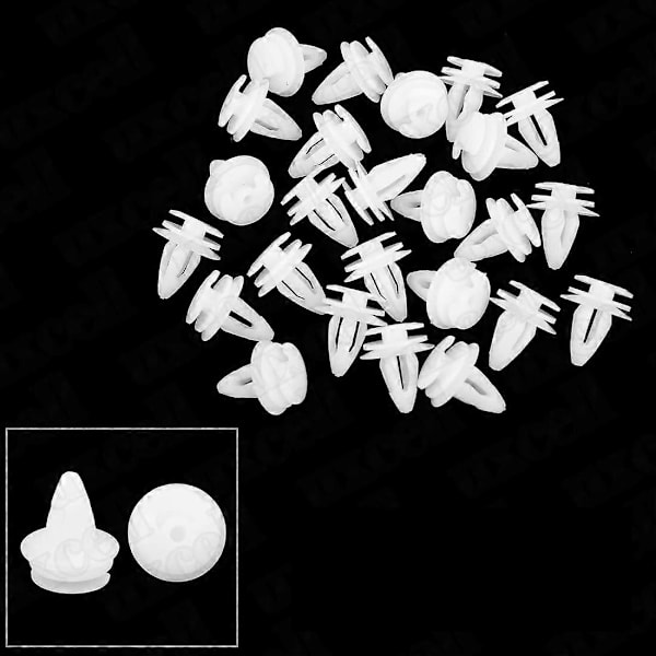 100 stk. Innvendig Dørkort Trim Panel Feste Klips Boot Clamp Lining 51411973500 for -BMW
