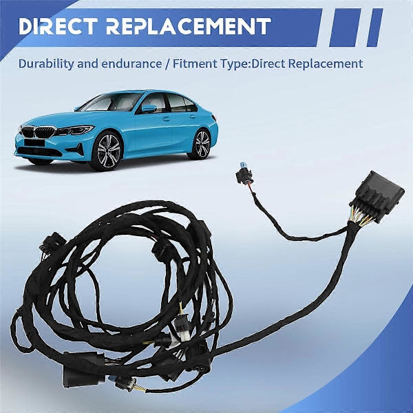 61129436174 Front Engine PDC Ledningsnet til BMW 3 G20 High-end version Frontkofanger Radar Ledningsnet