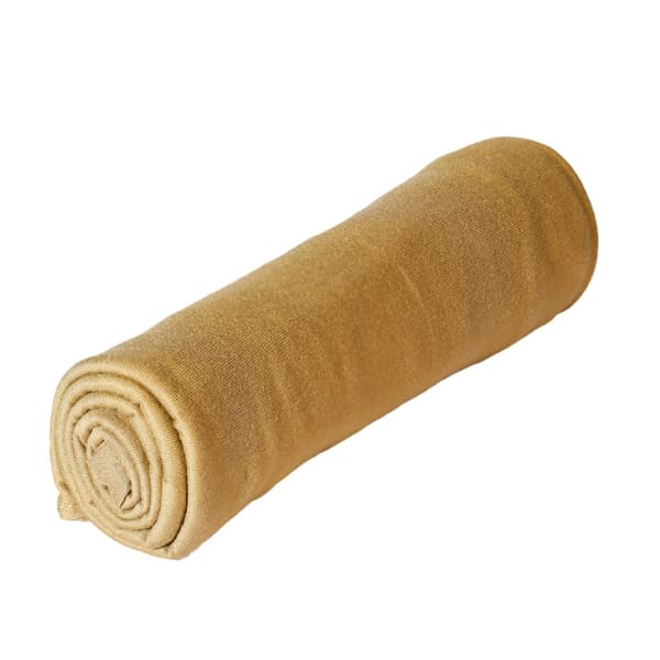Hodeplagg i mercerisert bomullsjersey for kvinner, lang hijab, sandavvisende, varm, karmosinerød