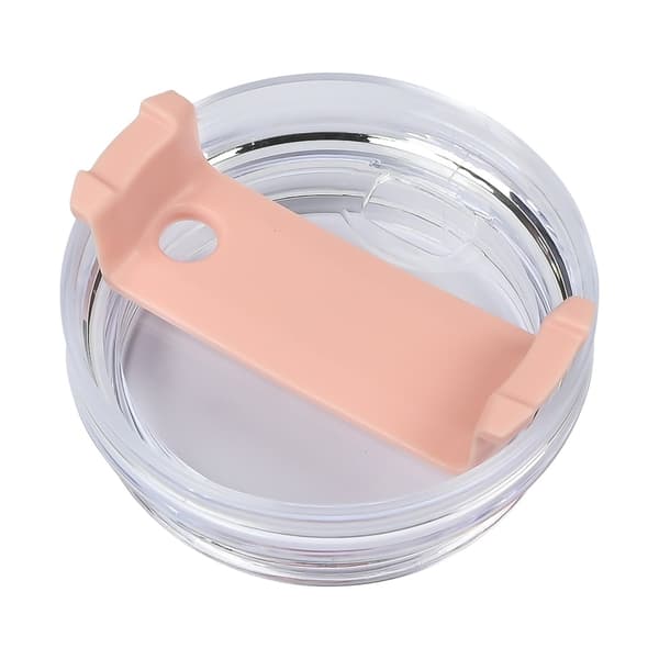 Isolert reisekrus 900 ml, rustfritt stål, varme og kalde drikker, bilkoppholder, rosa
