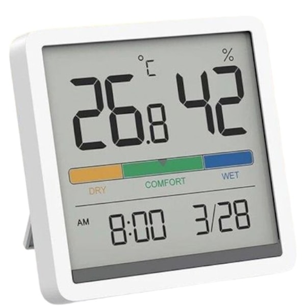 Digital LED Vekkerklokke med Bakgrunnsbelysning og Termometer