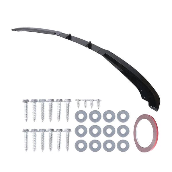 3 stk. Bil Front Støtfanger Splitter Leppe Diffuser Spoiler Deksel Beskyttelse for BMW 3-serie E90 E91 LCI 320I 33
