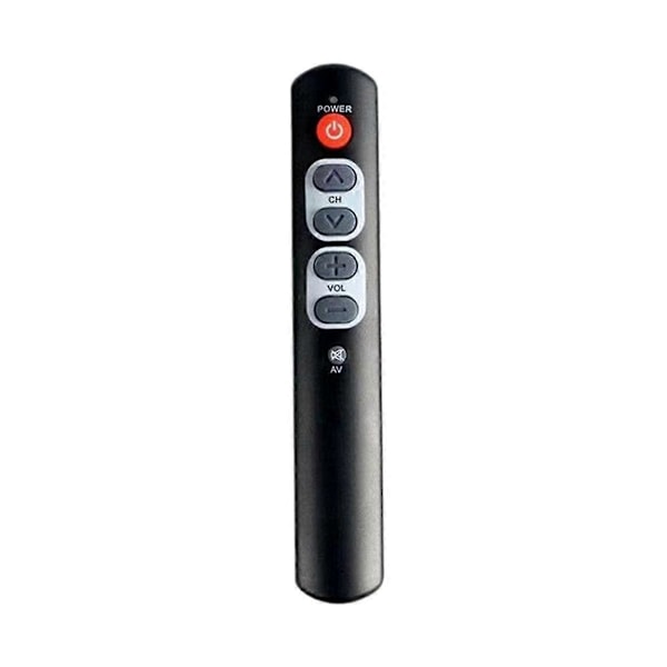 Smart Inlärningsfjärrkontroll TV Fjärrkontroll 6 Stora Knappar för TV, Digitalbox, DVD, Videobandspelare