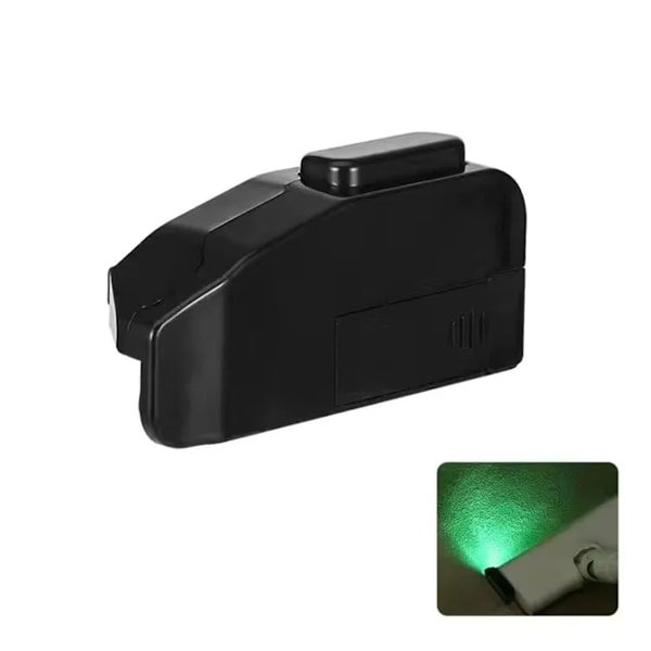 Pölynimurin pölyntunnistimen valo, imurin LED-valo lisäosa, vihreä LED-valo pölynimurin pään lisävarusteille