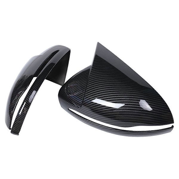 för Mercedes Benz B C E S GLB GLC Klass W205 W213 W253 Kolfiber ABS Horned Style Sidospegel