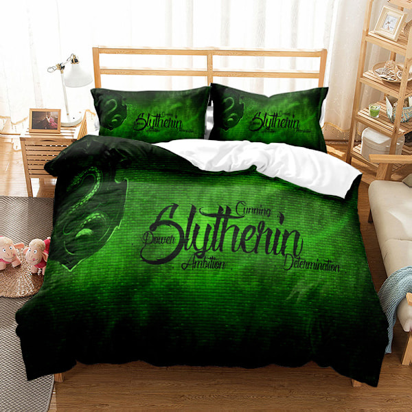 Harry Potter School of Magic Digital Print Dynetrekksett - Slytherin2 large220x240