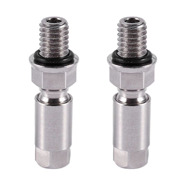 2X Cykelbromsslang Koppling Hydraulisk Skivbromsslang Anslutning Olivinsats Koppling för AVID E5