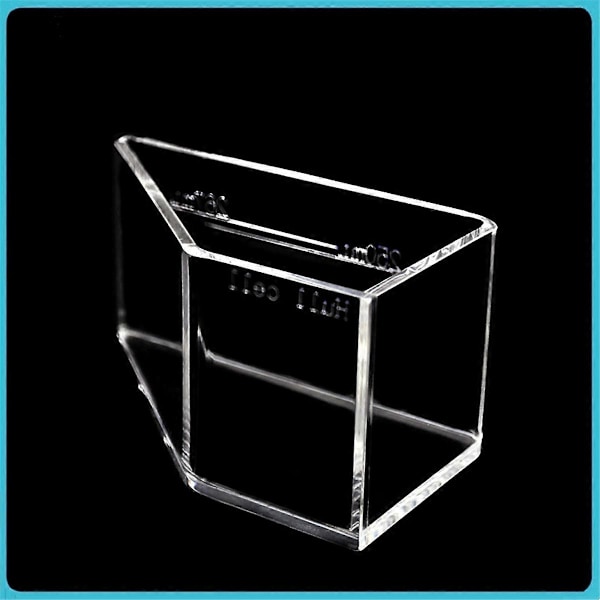 Hull Cell Plätering Testutrustning Underordnad Hough Groove 267Ml Dubbel Skala Linje Hough Groove
