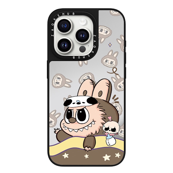 LABUBU mønstrede telefondeksler for forskjellige iPhone-modeller D iPhone 15Plus/14Plus