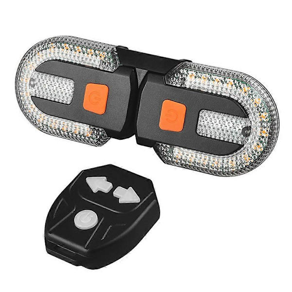 Ny Smart Cykelbelysning Set USB Uppladdningsbar Cykel Blinkers Cykling Lykta Tillbehör LED Bak Lampa Li