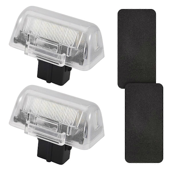 2X LED Registreringsskylt Lampa Vit för Ford it Tourneo MK5 MK6 MK7 1995-14