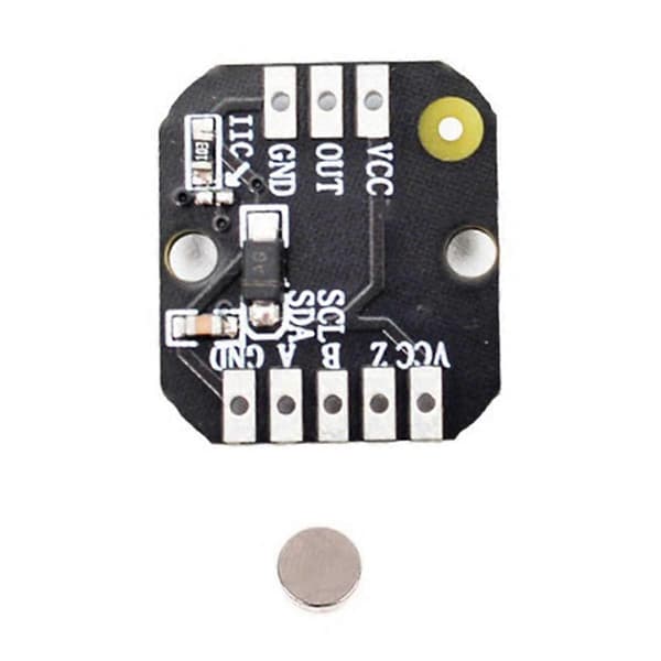 MT6701 Magnetisk Encoder Modul PWM/I2c Børsteløs Motor Encoder ABZ Mode 1024 Linjer Erstatter AS5600 M