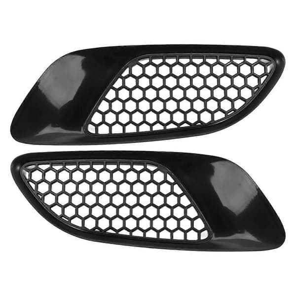 2 stk. luftventil for ekte M3-modellbil, fremre luftinntak, panserventil, panserlameller for-BMW E90 E91 E9