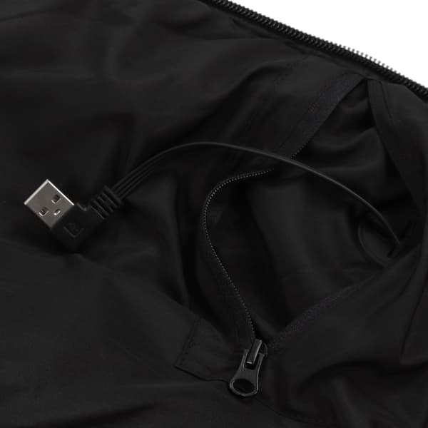 USB-oppvarmet dunjest, dobbel kontroll, smart elektrisk vest for menn og kvinner, vintertermisk, M