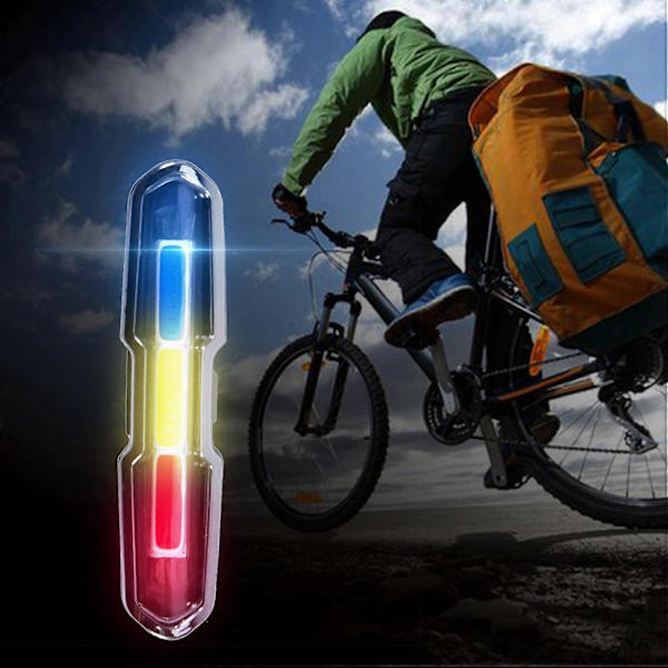 4X USB Genopladelig For- og Baglygte til Cykel Lithium Batteri LED Cykel Baglygte Cykelhjelm Lys