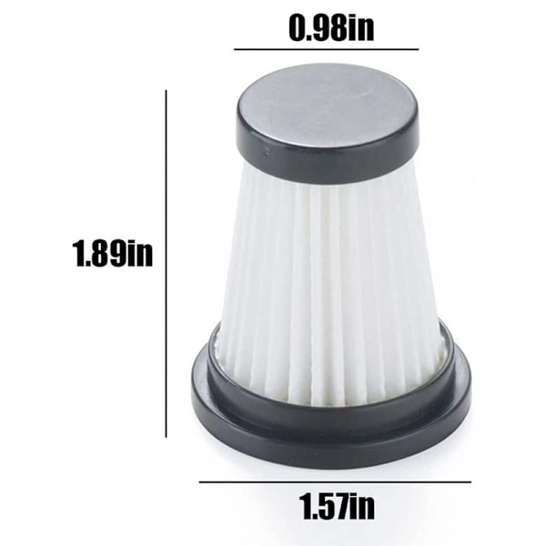 HEPA-suodatin MOOSOO K12 Pro K13 -malleille ja Genius Invictus One 1.0 X7 2.0 -varsi-imureille, johdoton vaihto