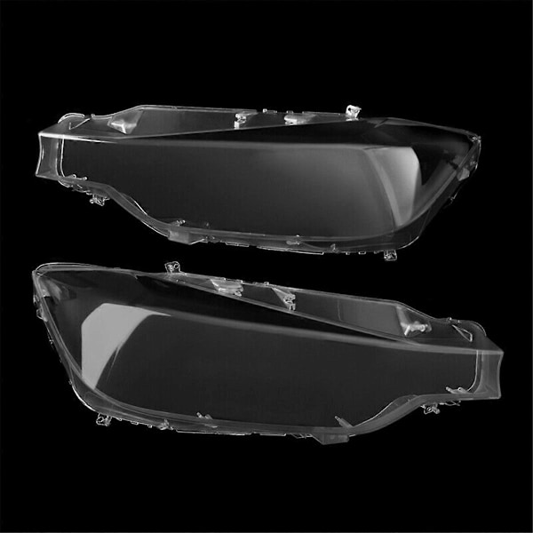 Bil Främre Strålkastarglas Skydd för BMW 3-serie F30 F31 2012-2015 320 328 330 340 Strålkastar Skal Tra Right