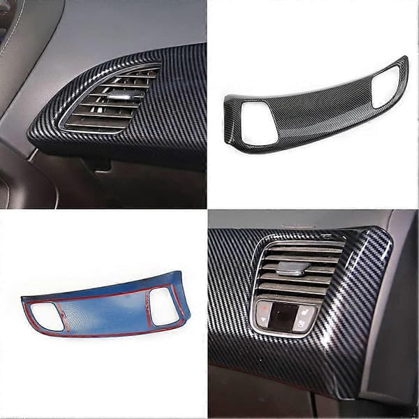 Dashboard Panel Dekorationsdæksel Trim til Chevrolet Corvette C7 2014 2015 2016 2017 2018 2019 Tilbehør