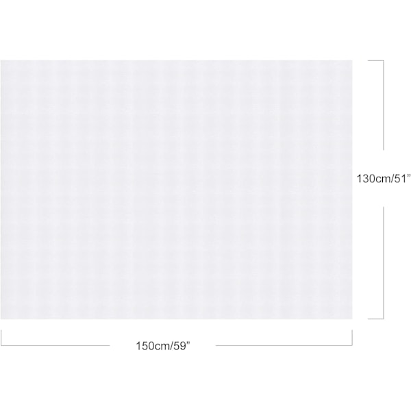Universal Myggenet Vaskbart Mesh Justerbart Rød Beskyttelse Myg Fluer Maksimal Højde 130x150cm 1.5*2m