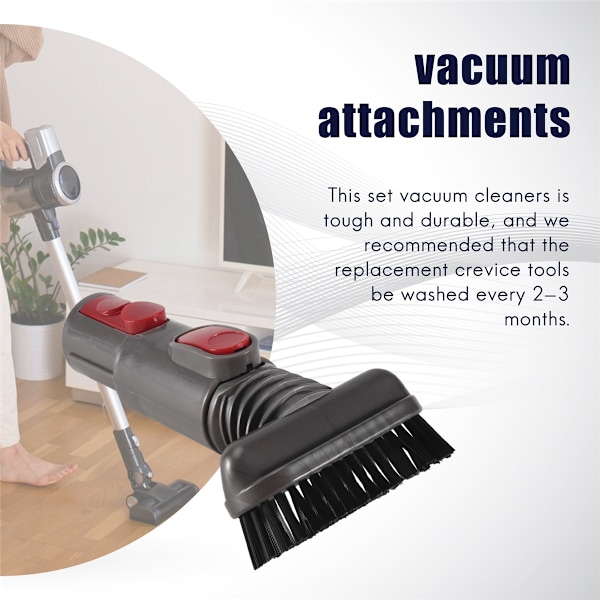 6-pakke erstatningsdeler for Dyson V11 V10 V8 Absolute/ V8 Animal/ V7 V6, DC59, DC44, Absolute ledningsfri støvsuger