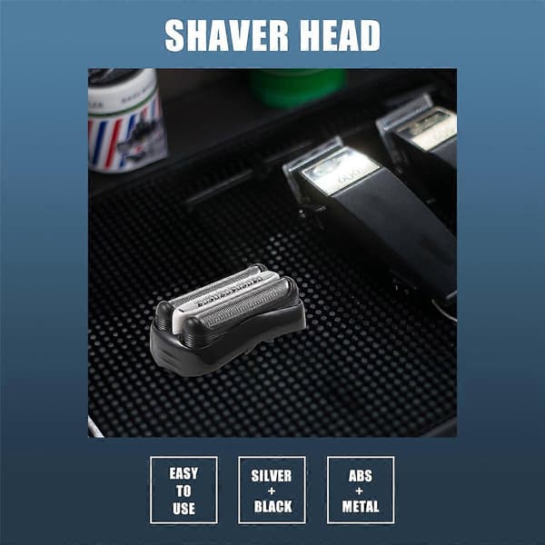 Erstatningsbarberhode kompatibel med Braun 32B Series 301S 310S 320S 330S Kutter Erstatningshode