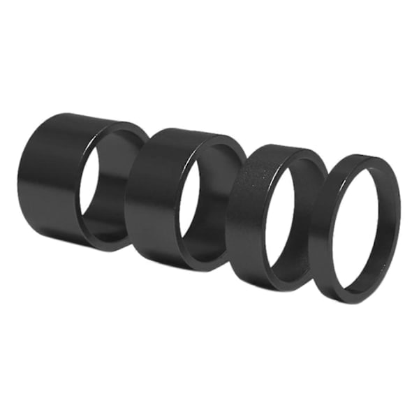 8 st 5/10/15/20 mm Distansbrickor för headsetstam av aluminiumlegering 28,6 mm Gaffelbricka för landsvägscykel, R