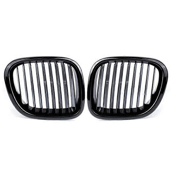 Bil Blank Sort Front Hjelm Nyre Grill Mesh Sport Racing Grills til BMW Z3 Cabriolet Coupé 1996-