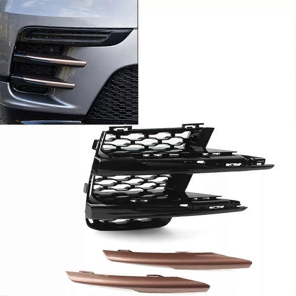 For Land Rover Range Rover Velar 2017-2023 Front Tåkelys Støtfangerdeksel Tåkelys Grill Left