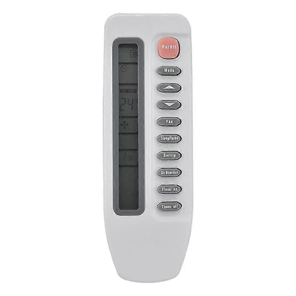 Fjärrkontroll för luftkonditionering för Midea R71A/E R71A/CE white