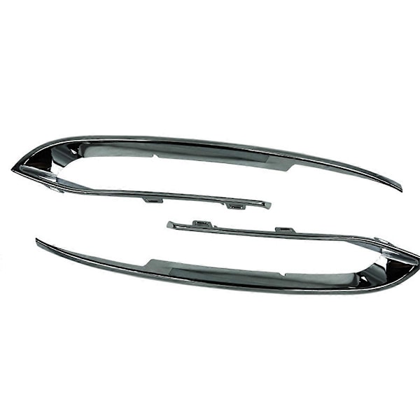1 par dekorativ list for bilfanger (VH+HH) for BMW 5-serie F10 F11 tåkelysramme trim 51117331769 51