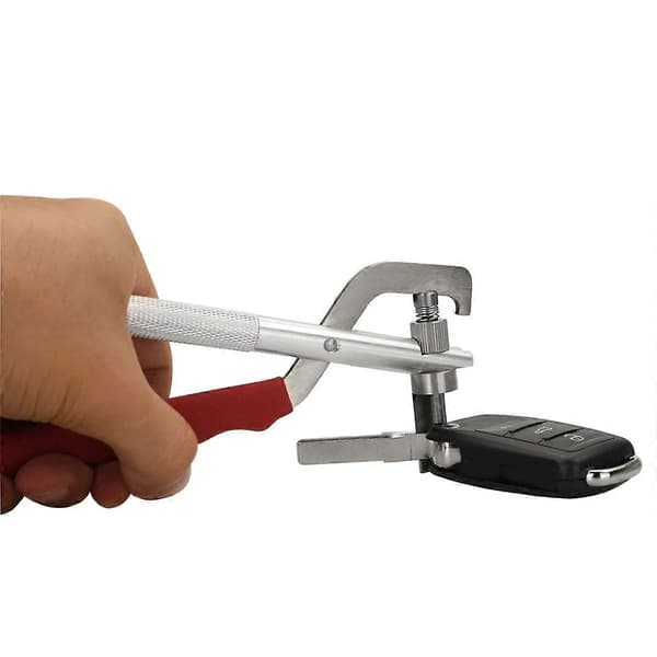 Sammenklappelig nøgle Split Clamp Pin Udskiftning Sammenklappelig nøgle Adskillelse Tang Split Pin Flip Nøglefjerner+