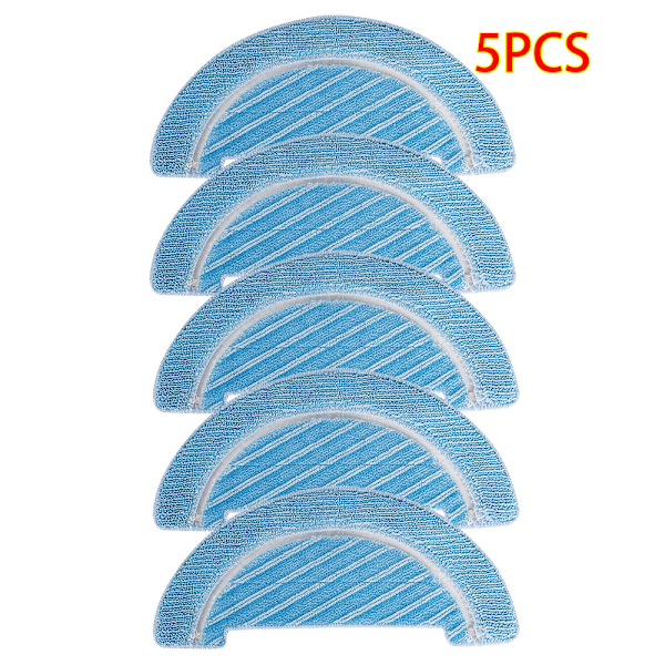 HEPA-filter til Cecotec Conga Excellence 1090 robotstøvsuger, reservedelssæt 5 Pcs mop
