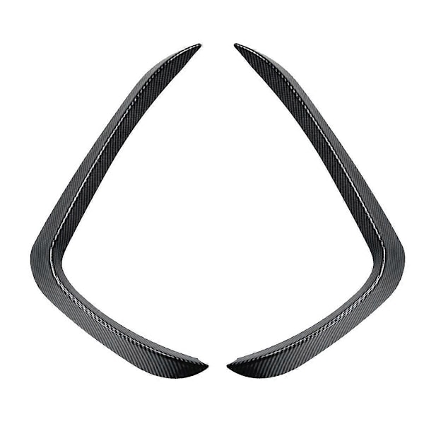 Bil Främre Stötfångare Läpp Sida Spoiler Dimljus Ramar Skydd för BMW X5 F15 M Sport 2014-2018 Body Kit Sp