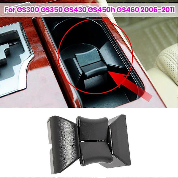 Midterkonsol Kopholder Indsats Divider til GS300 GS350 GS430 GS450H GS460 2006 07 08 09 10 2011 Ne