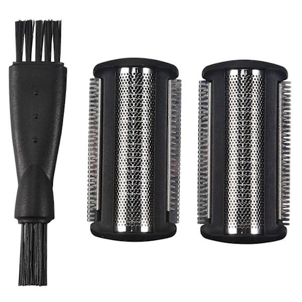 2 st BG2000 Ersättningsfoliehuvud för kroppsvård kompatibelt med Philips Norelco Bodygroom BG7040 BG7030 BG5025 BG