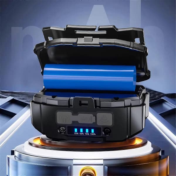 COB LED Sterk Lys Hodelykt Bevegelsessensor Induksjon Hodelykt USB-Lading Kraftig Hodelykt Torc