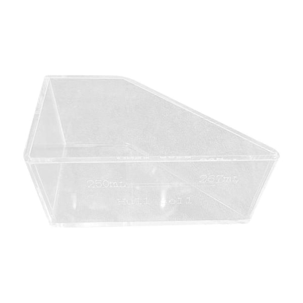 Hull Cell Plätering Testutrustning Underordnad Hough Groove 267Ml Dubbel Skala Linje Hough Groove