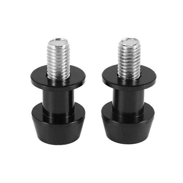2X Motorcykel CNC Svingarms Spolar Sliders Ställ Bobbins 10mm för Kawasaki Ninja 250 ER6 Z 2