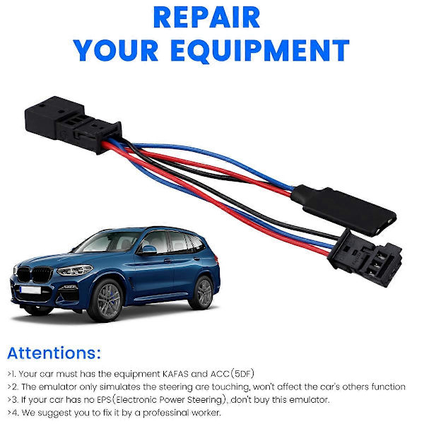 För BMW G-serien X3 X4 X5 X7 TJA Touch Free ACC PRO Automatisk Farthållarmodul Ratt Hand Off