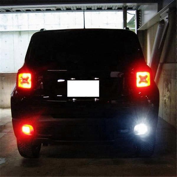 Bil Bakre Støtfanger Reflektor Baklys Bremselys for Jeep Renegade 2015-2018 Tåkelys Left