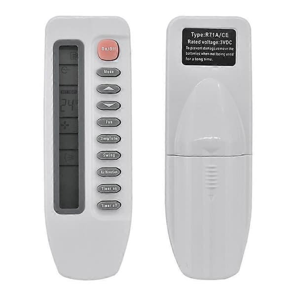 Fjernbetjening til aircondition til Midea R71A/E R71A/CE white