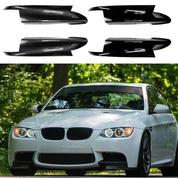 För BMW 3-serie E90 E91 E92 E93 M3 2006-2013 Främre stötfångare Läpp Vinkel Diffusor Splitter Spoiler Prote