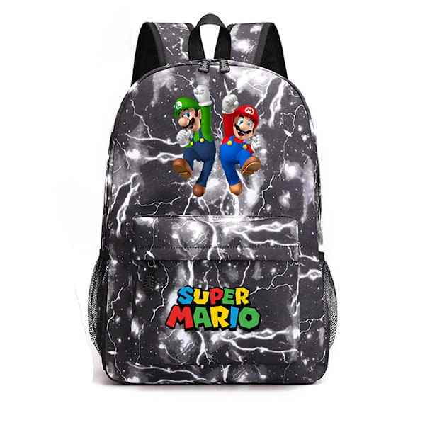Mario Reppu Mochila Lasten Tilavat Laukut-1 Lightning Black 2